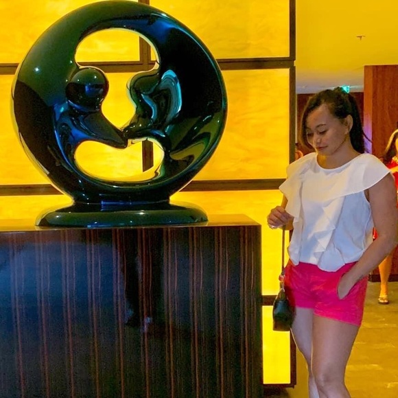 J. Crew Ruffle-Front Top in White - Picture 2 of 10